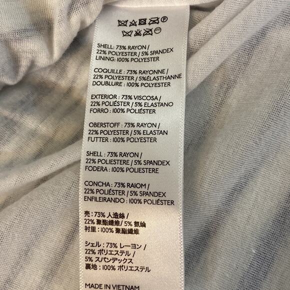 Maeve Anthropologie Navy and Cream Striped Knit Swing Dress Size XS - Picture 5 of 11